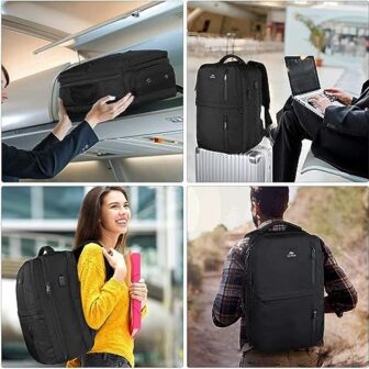 MATEIN Carry on Backpack, 40L Flight Approved Large Travel Laptop Back... - Image 8
