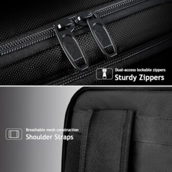MATEIN Carry on Backpack, 40L Flight Approved Large Travel Laptop Back... - Image 7
