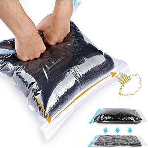 Compression Bags for Travel – Travel Essentials – 12 Pack Space Saver …