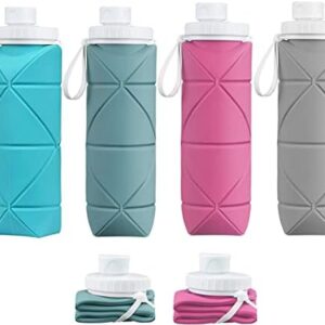 SPECIAL MADE Collapsible Water Bottles Cups Leakproof Valve Reusable B…