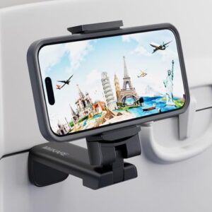 MiiKARE Airplane Travel Essentials Phone Holder, Universal Handsfree P…