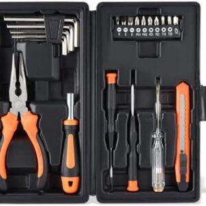 LAND 22-Piece Tool Kit General Household Tool Set Cutting Plier with P…