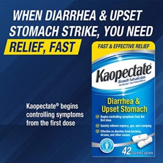 Kaopectate Multi-Symptom Anti-Diarrheal& Upset Stomach Reliever, 42 Ca... - Image 4