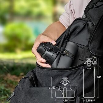 Collapsible Water Bottles 20oz, Leak Proof, BPA-Free, Foldable Silicon... - Image 2