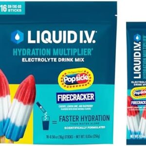 Liquid I.V.® Hydration Multiplier – Popsicle Firecracker | Electrolyte…