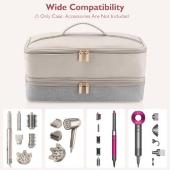 Travel Carrying Case for Hair Dryer Shark Flexstyle Dyson Airwrap Brus... - Image 4