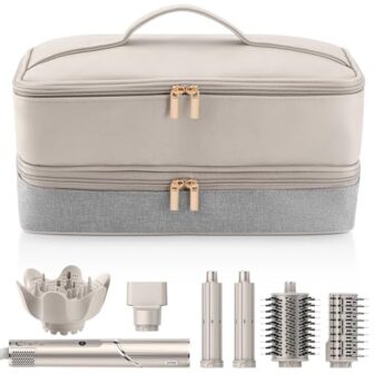 Travel Carrying Case for Hair Dryer Shark Flexstyle Dyson Airwrap Brus...