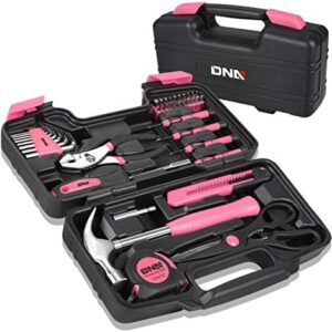 DNA MOTORING 39-Piece Household Tool Set General Repair Small Hand Too…