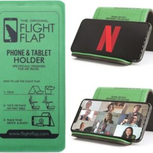 Airplane Phone Holder, Foldable Cell Phone Stand Holder – Flexible Tab…