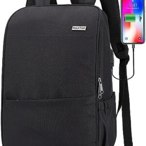 MAXTOP Deep Storage Laptop Backpack with USB Charging Port[Water Resis…