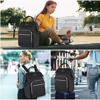 EMPSIGN 17 Inch Laptop Backpack for Women, Work Business Travel Comput... - Image 7