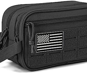 QT&QY Tactical Toiletry Bag For Men Hygiene Bag EDC Military Tool Moll…