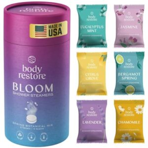 Body Restore Shower Steamers Aromatherapy 6 Pack – Galentines, Valenti…