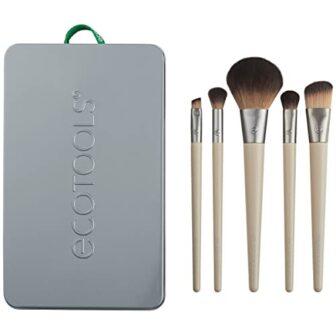 EcoTools Makeup Brush Set for Eyeshadow, Foundation, Blush, and Concea... - Image 9