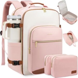 LOVEVOOK 50L Large Travel Backpack for Women, Carry on Backpack Airlin…
