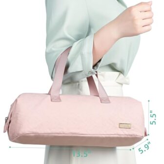 NISHEL Hair Tools Travel Carrying Bag, Portable Hair Air Wrap Dryer Ca... - Image 6