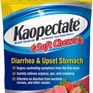 Kaopectate Soft Chews, Bismuth Subsalicylate, Anti-Diarrheal and Upset…
