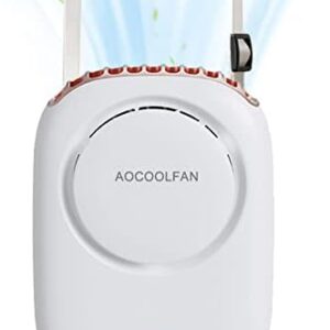 Portable Neck Fan, Mini Small Personal Handheld Fan USB Rechargeable 3…