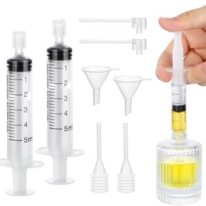 Segbeauty 5ml Perfume Refill Tool Kit, 8pcs Plastic Clear Perfume Disp…