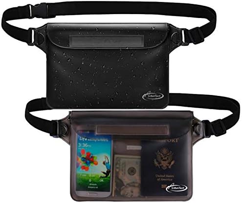 AiRunTech Waterproof Fanny Pack,Waterproof Pouch for Phone Passport Wa… AiRunTech Waterproof Fanny Pack,Waterproof Pouch for Phone Passport Wa…