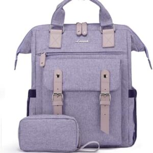 LOVEVOOK Laptop Backpack for Women, 15.6 Inch Teacher Nurse Bag Work T…